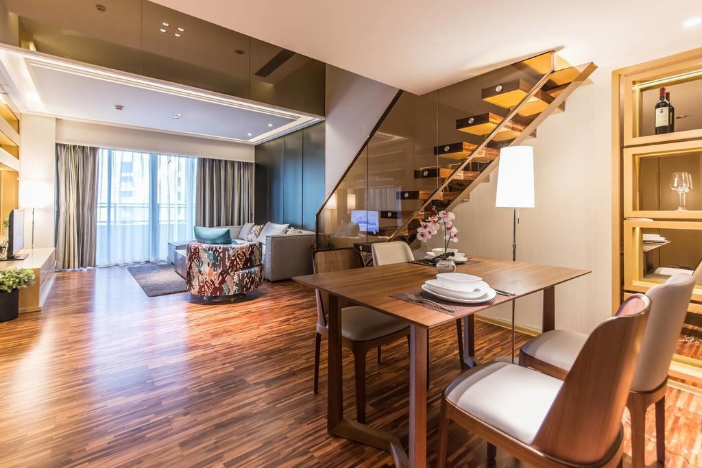 一呆公寓广州保利中达店 Guangzhou Exterior foto