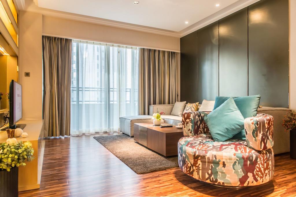 一呆公寓广州保利中达店 Guangzhou Exterior foto