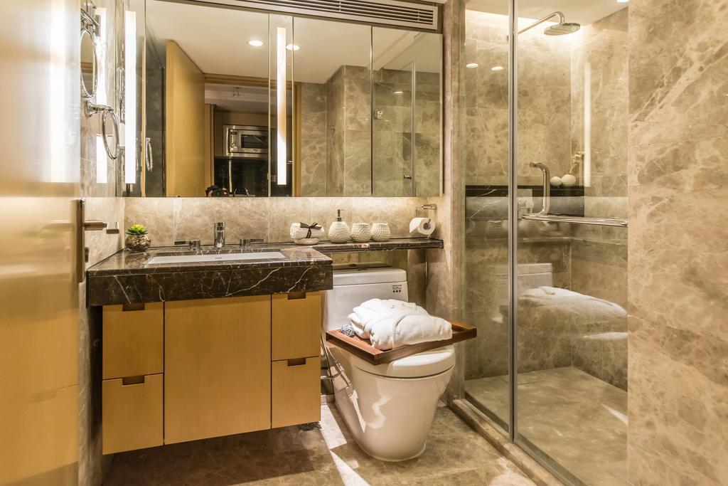 一呆公寓广州保利中达店 Guangzhou Quarto foto